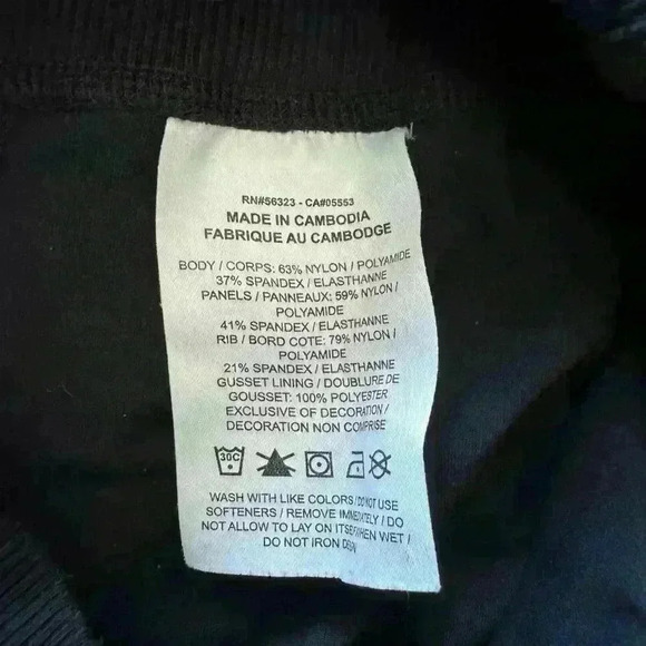 Nike Yoga Dri-Fit Luxe Full Length Leggings Black Size Medium - Picture 3 of 5